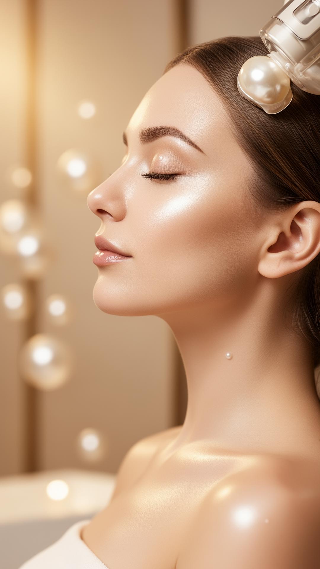 Luxury facial treatment